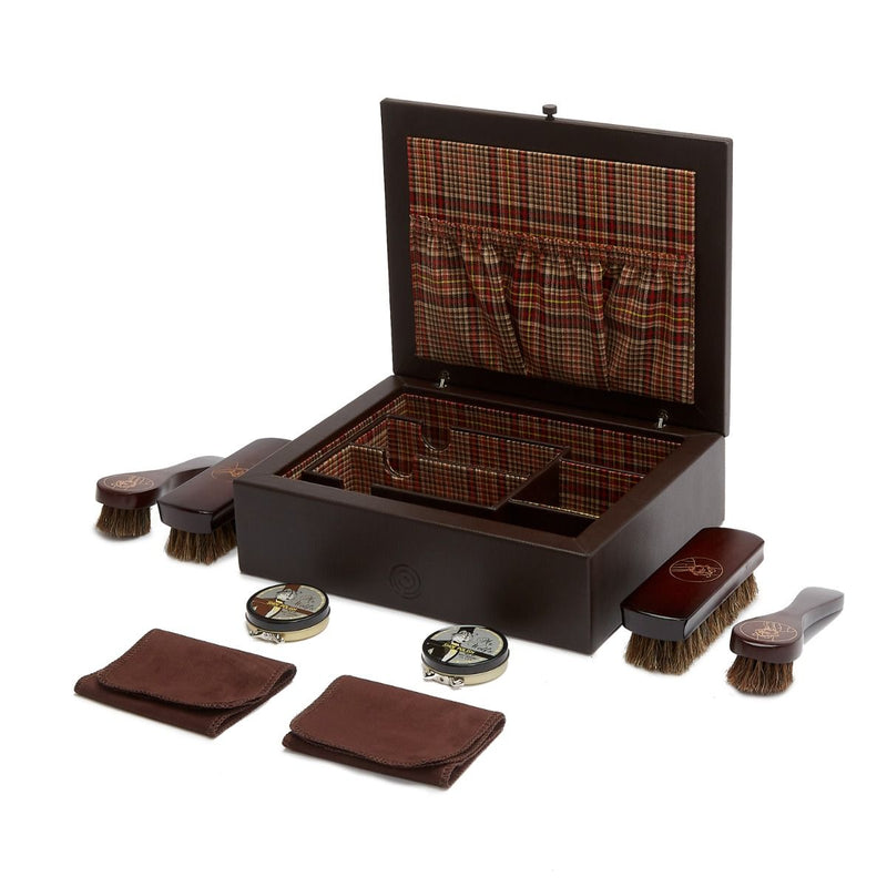 Wolf WM Brown Shoe Shine Case 800688