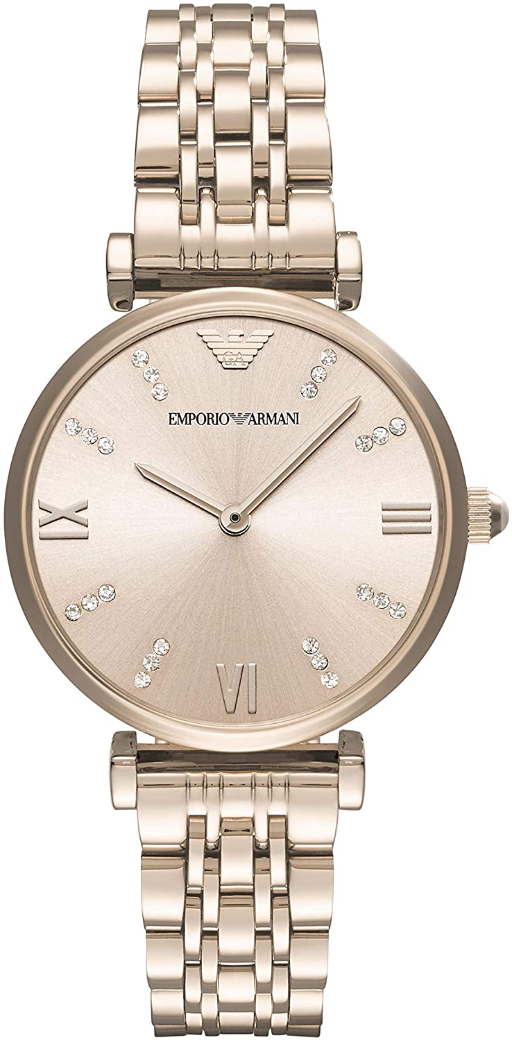 Emporio Armani Rose Gold Elegance Womens Watch SKU AR11059