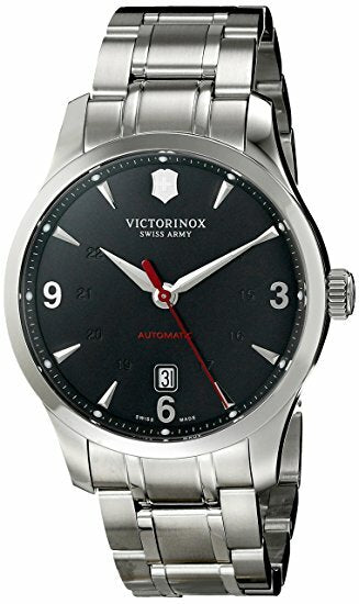 Victorinox Alliance Mechanical Automatic Black Dial Mens Watch