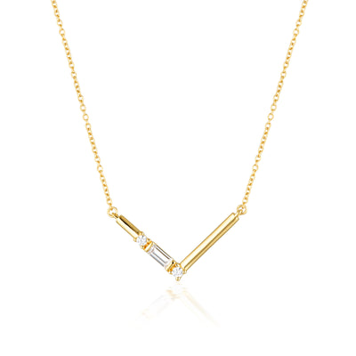 GEORGINI THE LAYERED EDIT TIGA NECKLACE GOLD