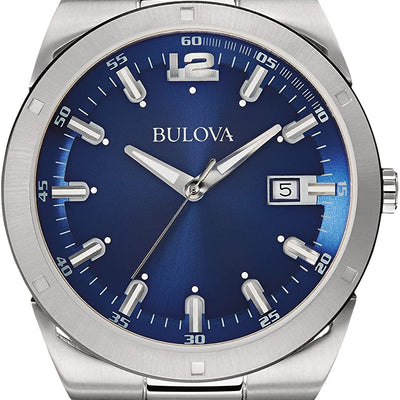 Bulova Blue Dial Classic Watch 96B220 Watch Direct Australia