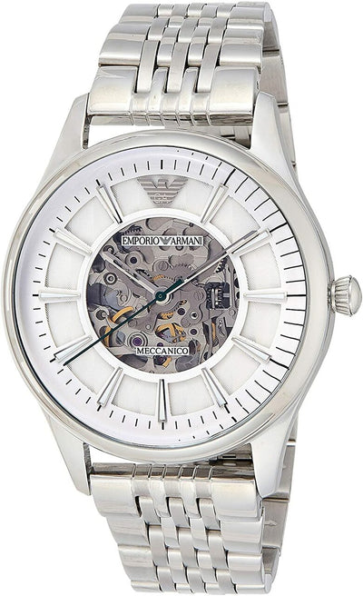 Emporio Armani AR1945 Silver Dial Mens Watch