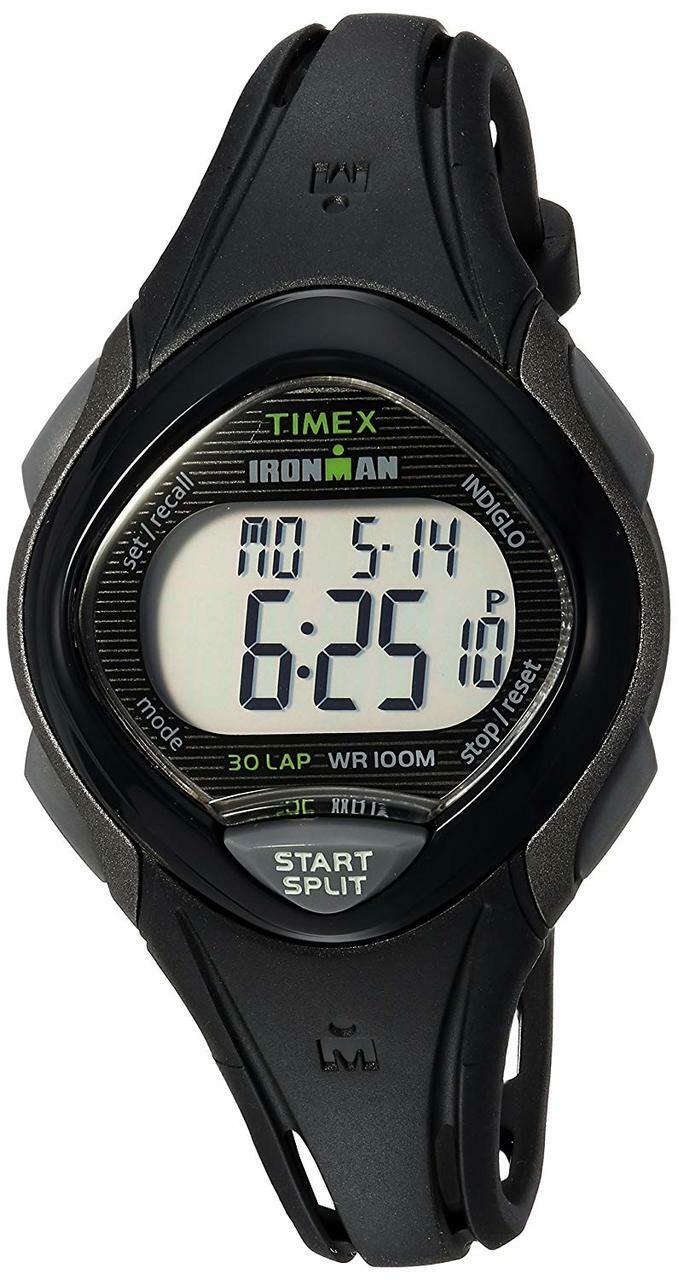 Timex Womens Mid-Size Ironman Sleek 30 Resin Strap Watch