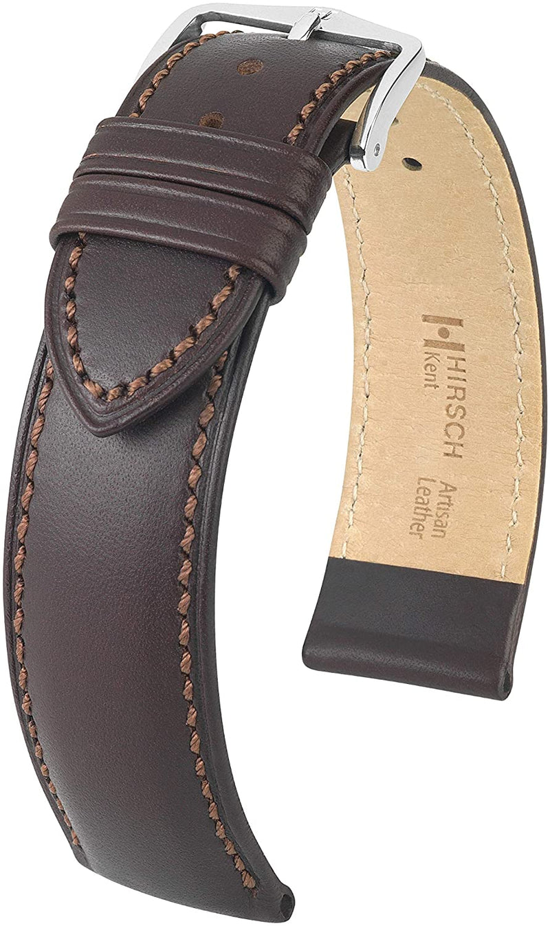 Hirsch Kent L High Quality Brown Leather Band