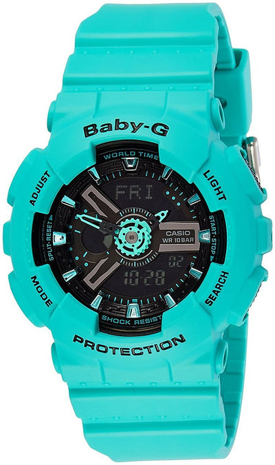 Casio Baby-G Analog Digital Ba-111-3A Ba111-3A Womens Watch