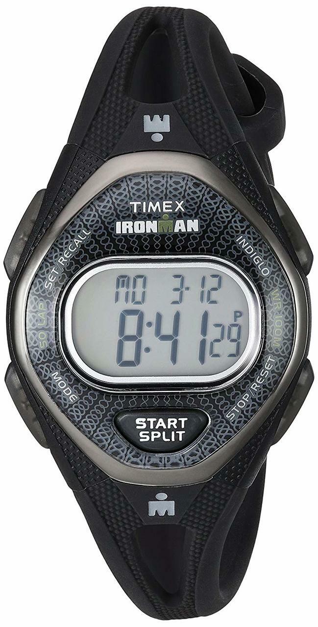 Timex Mid-Size Ironman Sleek 50 Silicone Strap Watch