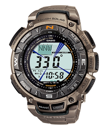 Casio Mens Prg240T-7 Pro Trek Black Watch