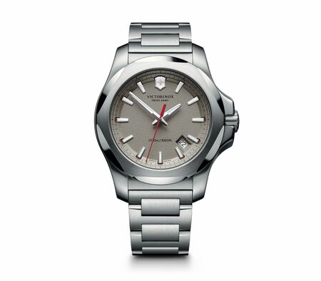 Victorinox Swiss Army Inox Stainless Steel 200M Mens Watch