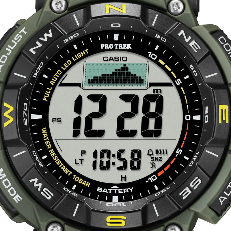 Casio Pro Trek Bio Mass Tough Solar Watch PRG340-3