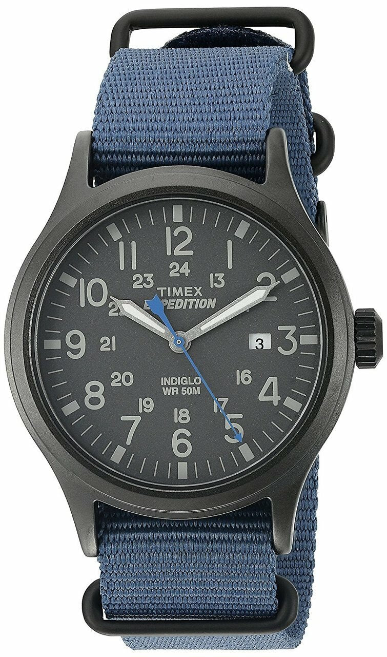 Timex Mens Blue Expedition Scout 40 Watch