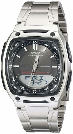 Casio Mens Aw81D-1Av Ana-Digi 10-Year Battery Watch