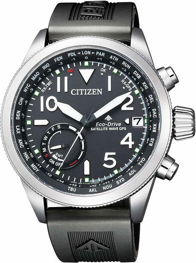 Citizen Promaster Eco-Drive Satellite Wave Gps Perpetual Calendar Sapphire Glass Watch F150 Cc3060-10E