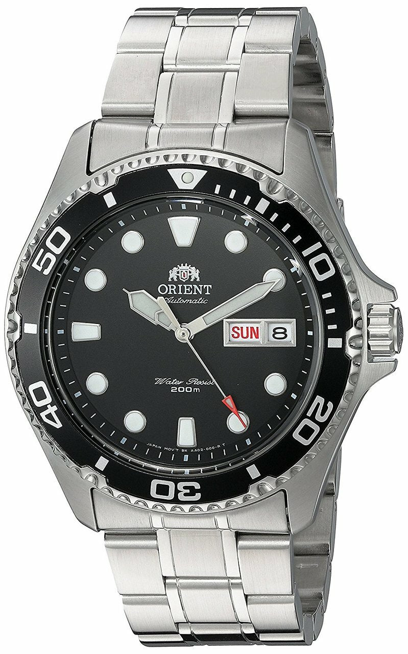 Orient Mens Faa02004B9 Ray Ii Automatic  Stainless Steel Diving Watch