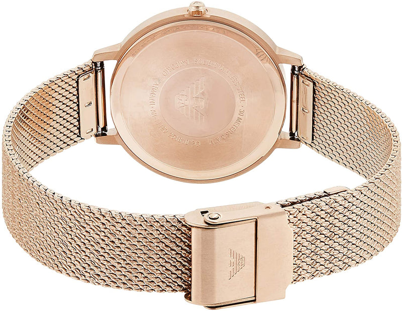 Emporio Armani Rose Gold Elegance Women's Watch SKU AR11129