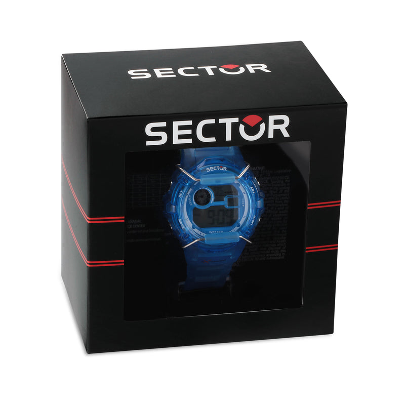 Sector EX-05 Blue Digital Watch R3251526001