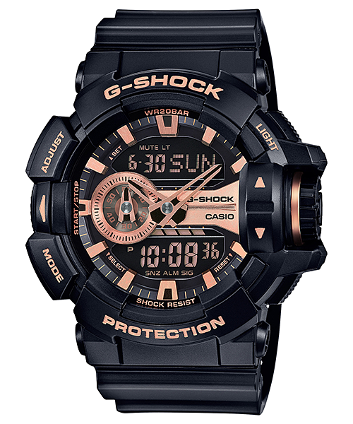 Casio G-Shock Standard Analogue-Digital Watch - Ga-400Gb-1A4