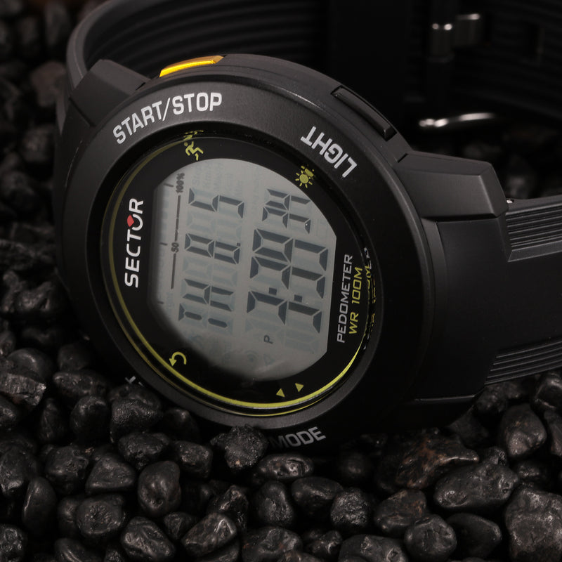 Sector EX-37 Black Digital Watch R3251284001