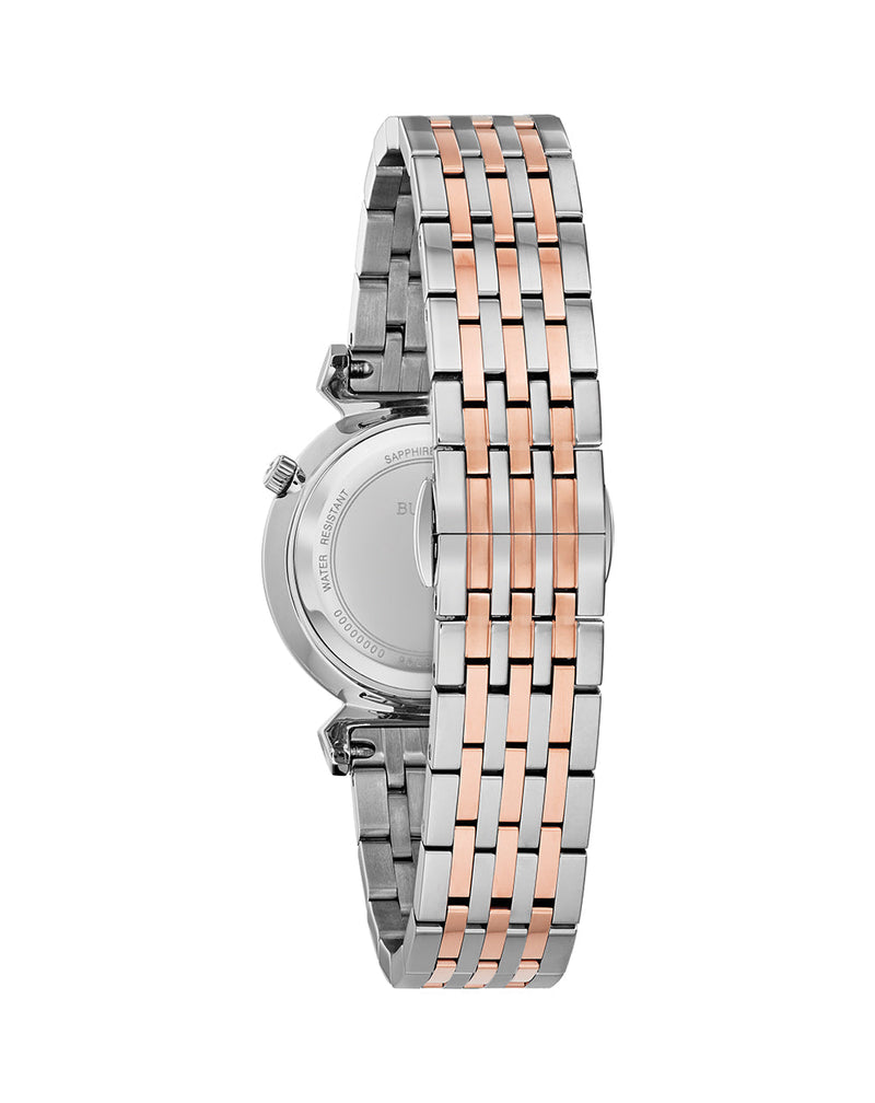 Bulova Diamond Classic Two Tone Women's Watch 98P192