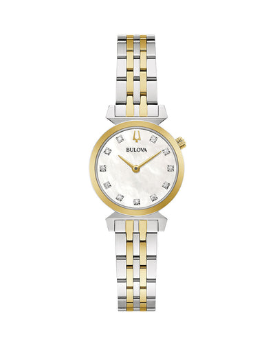 Bulova Classic Mother of Pearl and Diamonds Women's Watch 98P202