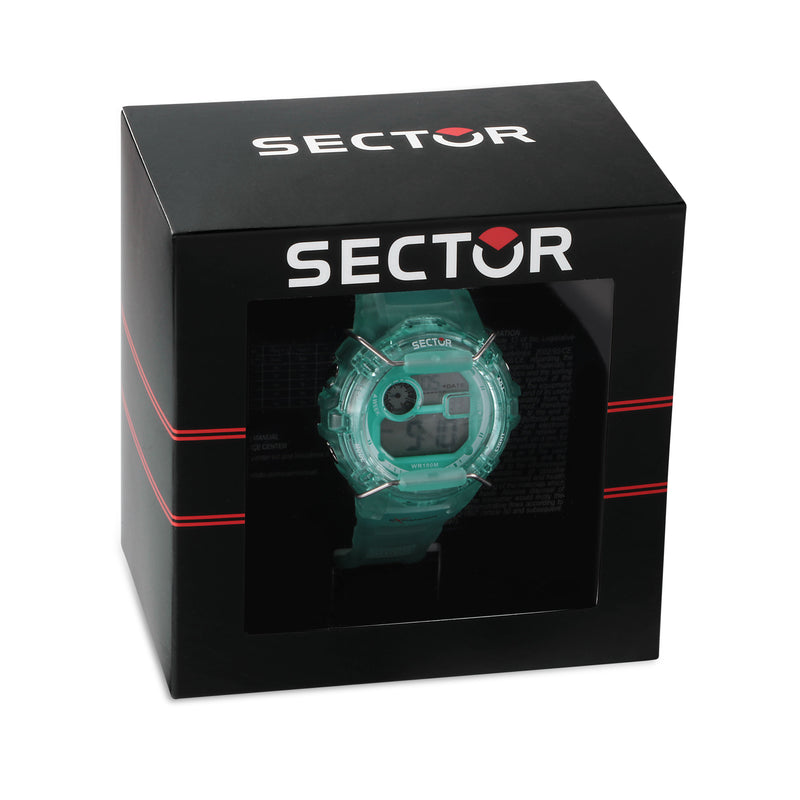 Sector EX-05 Light Blue Digital Watch R3251526003