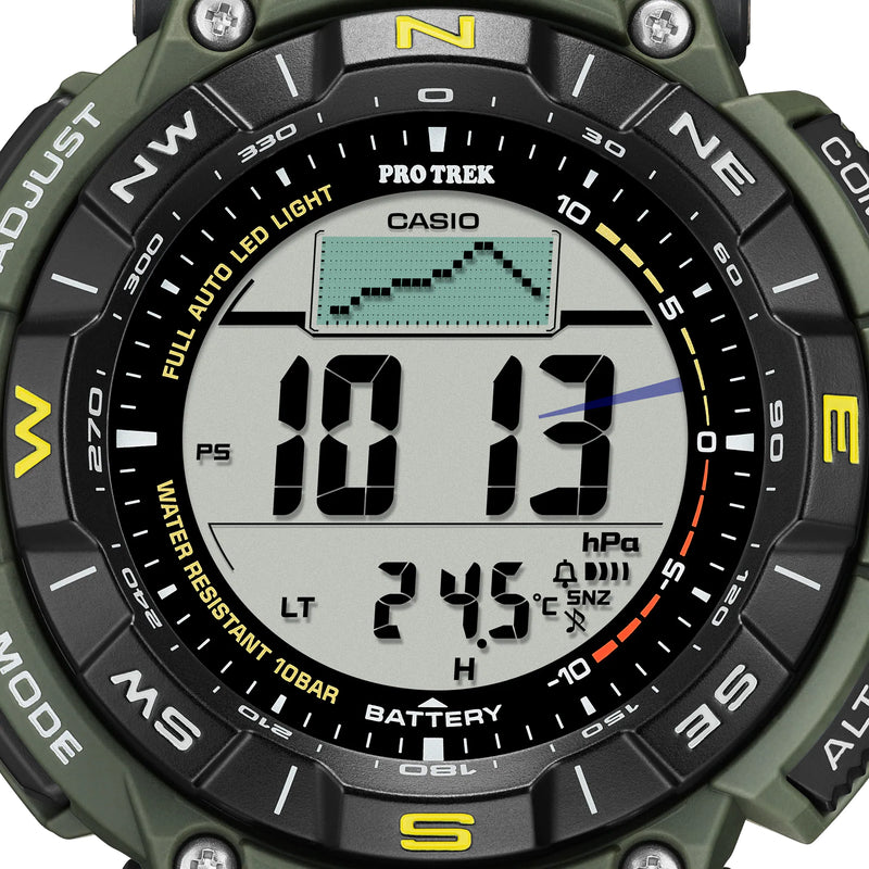 Casio Pro Trek Bio Mass Tough Solar Watch PRG340-3