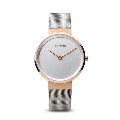 Bering Classic Brushed Rose Gold 31mm Watch