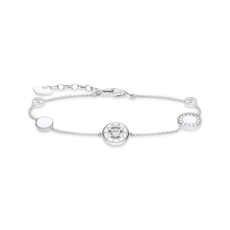 THOMAS SABO Sparkling Circles White Stones Bracelet