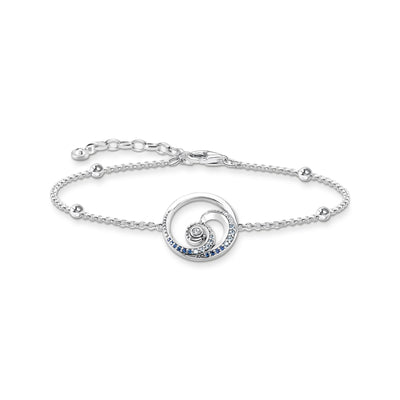 THOMAS SABO Bracelet Wave with Stones