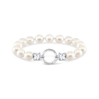 THOMAS SABO Bracelet pearls silver