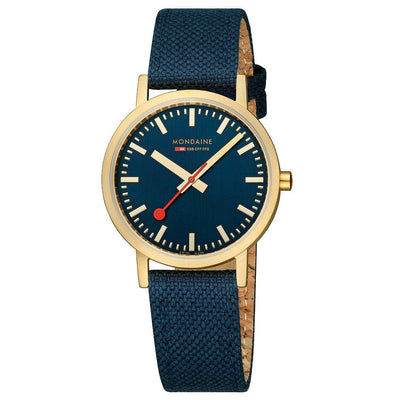 Mondaine Classic Deep Ocean Blue Watch A660.30314.40SBQ