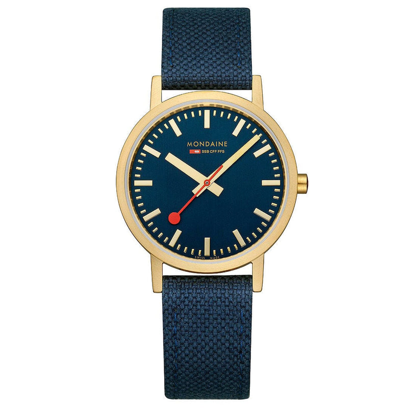 Mondaine Classic Deep Ocean Blue Watch A660.30314.40SBQ