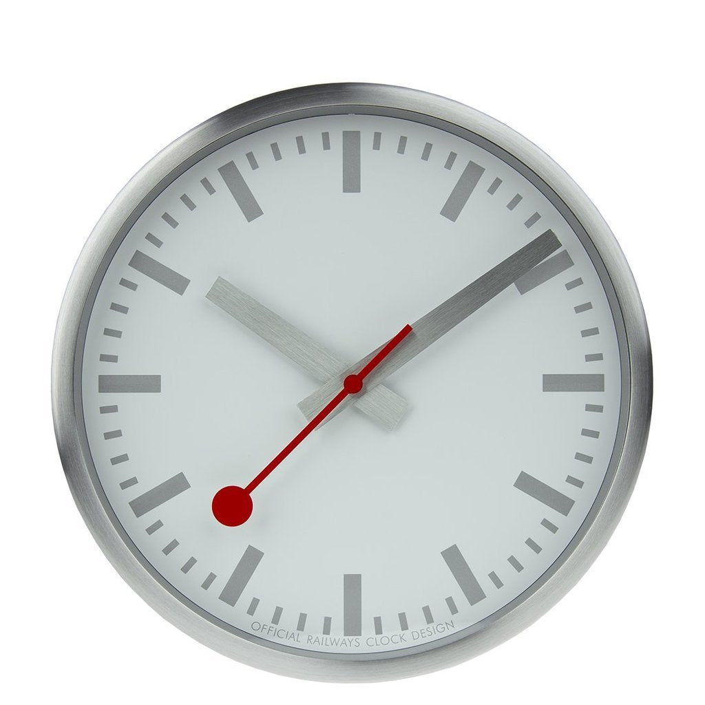 MONDAINE OFFICIAL SWISS RAILWAYS WALL CLOCK A990.CLOCK.17SBV