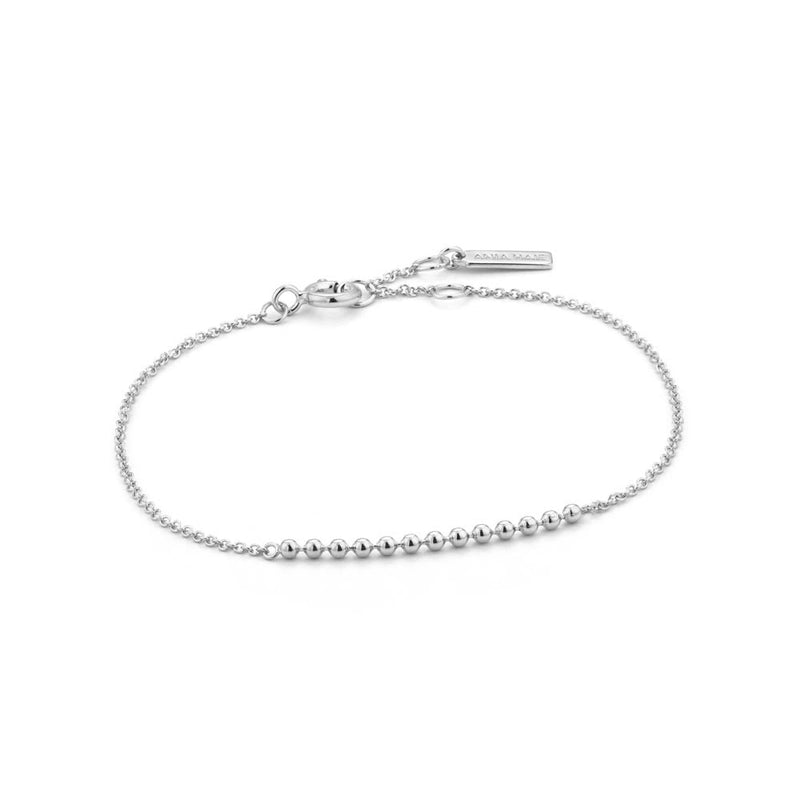 Ania Haie Modern Multiple Balls Bracelet - Silver