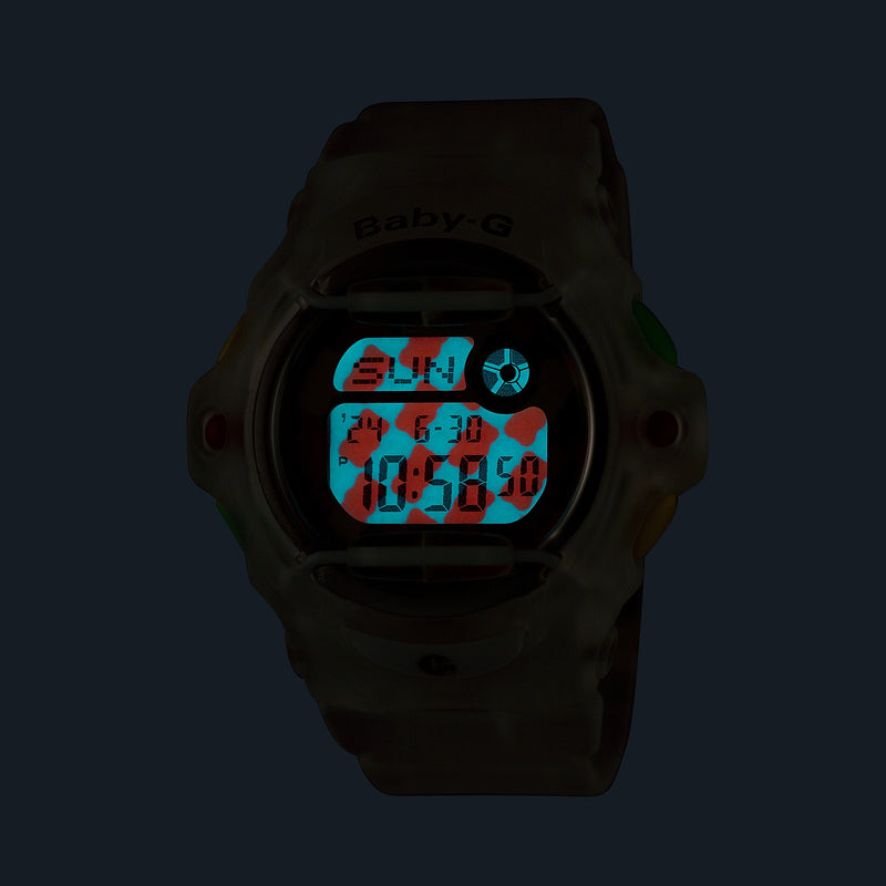 Baby-G Haribo Collaboration Digital Jelly Watch BG169HRB-7D