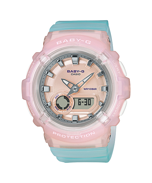 Baby-G DUO Pink & Green BGA280-4A3