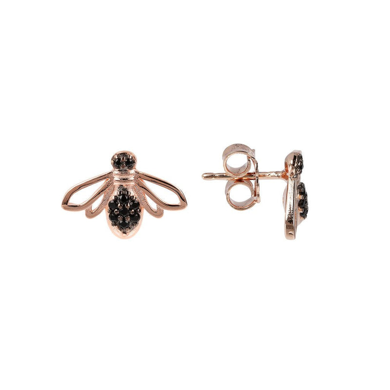 Bronzallure Bee Stud Earrings