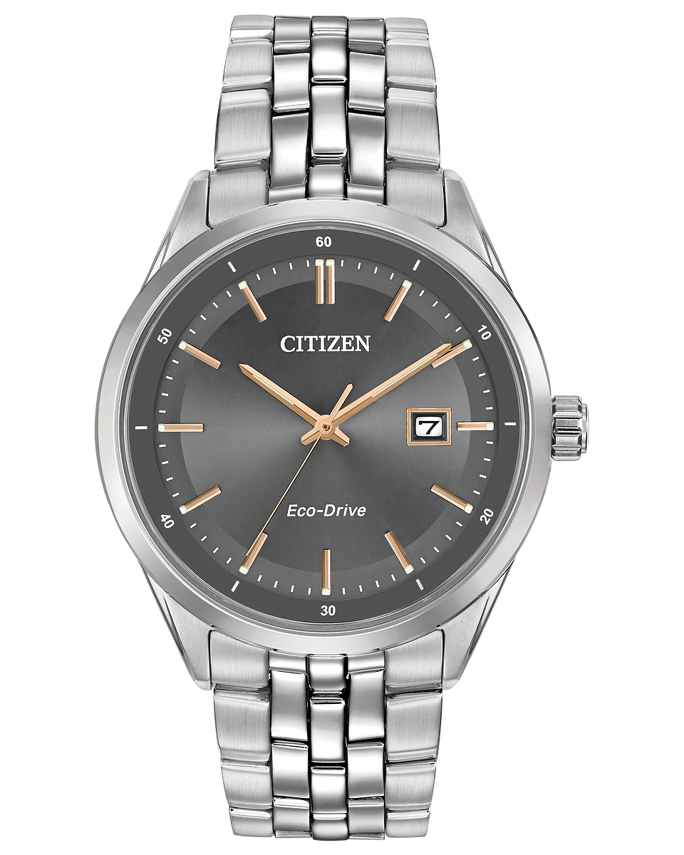 Citizen Eco-Drive Stainless Steel Corso Men's Watch BM7251-53H
