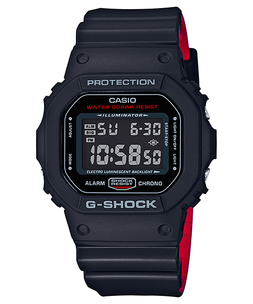 G-Shock 5600 Series Dual Tone Men's Watch DW5600HR-1