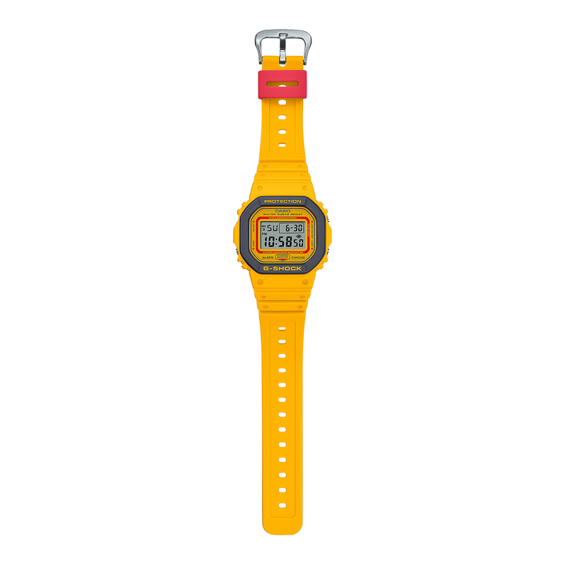 G-Shock 5600 Series '90s-inspired colourful' Yellow DW5610SC-2D