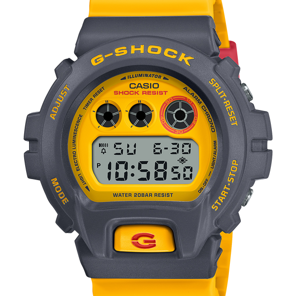 G-Shock 6900 Series 90s-Inspired Colourful DW6900Y-9D