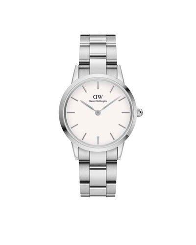 Daniel Wellington Iconic Link 32 Silver & White Watch