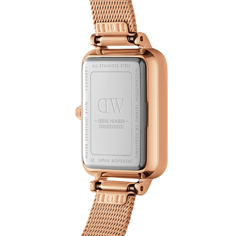 Daniel Wellington Quadro 20X26 Unitone Rose Gold DW00100484