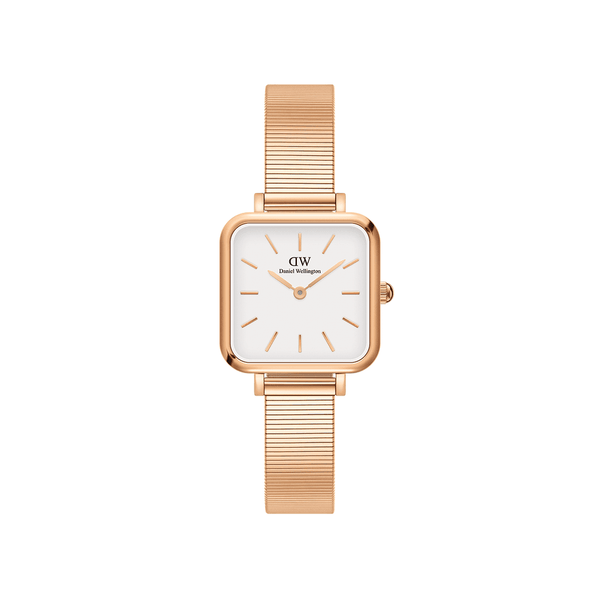 Daniel Wellington Quadro Studio 22mm RG White DW00100517