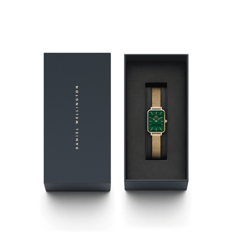 Daniel Wellington 腕時計 レディース QUADRO 26 DW00100561 Daniel Wellington Quadro 26mm Pressed Evergold DW00100561