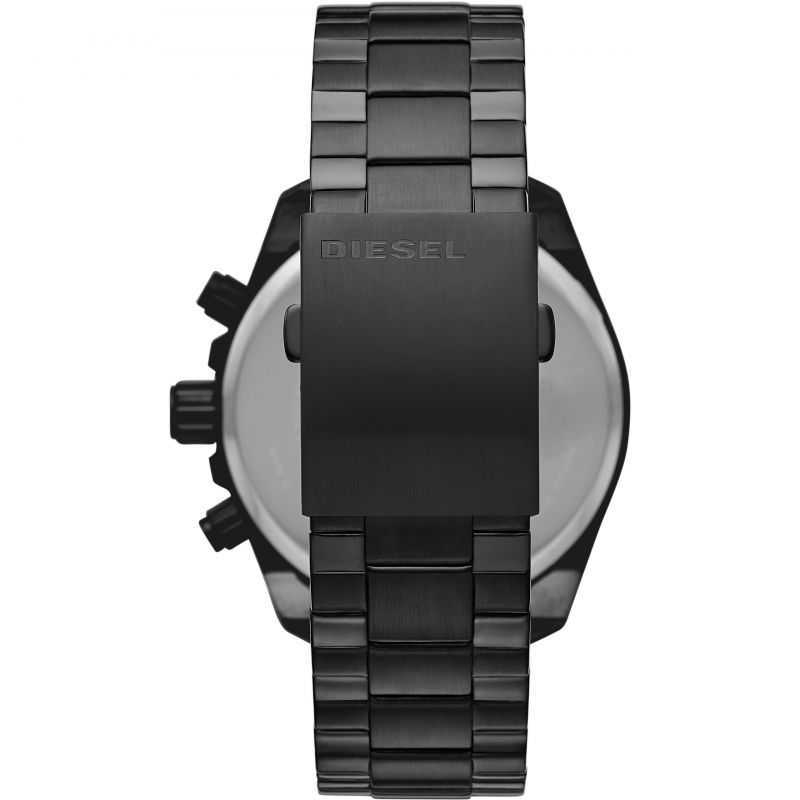 Diesel MS9 Chronograph Black Stainless Steel Watch