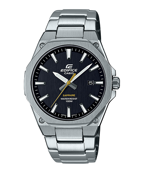 Casio Edifice Black Dial Stainless Steel EFRS108D-1A
