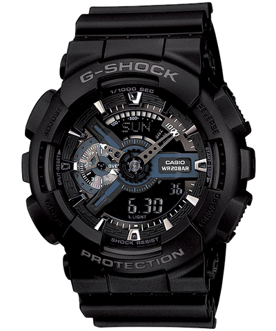 G-Shock World Time Analogue Digital Mens Watch GA110-1B