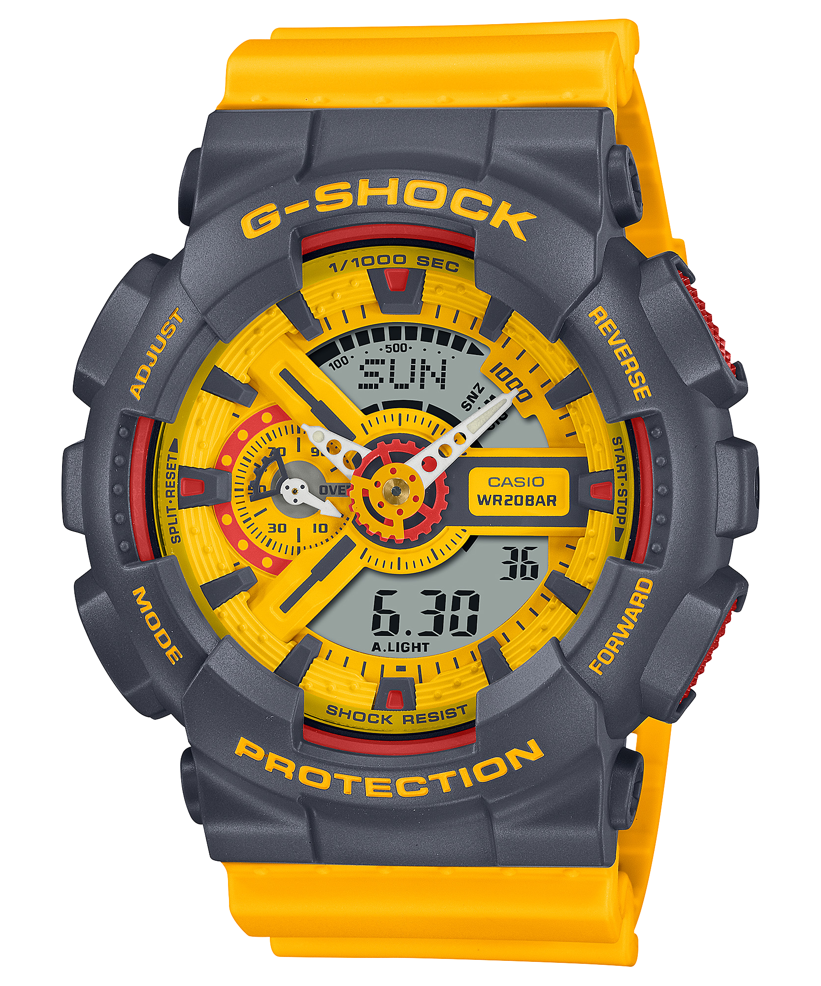 G-Shock GA Series '90s-inspired colourful' GA110Y-9A