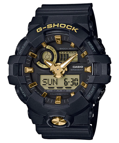 Casio G-Shock Analog Digital 200M Super Illuminator Sport Watch Ga-710B-1A9