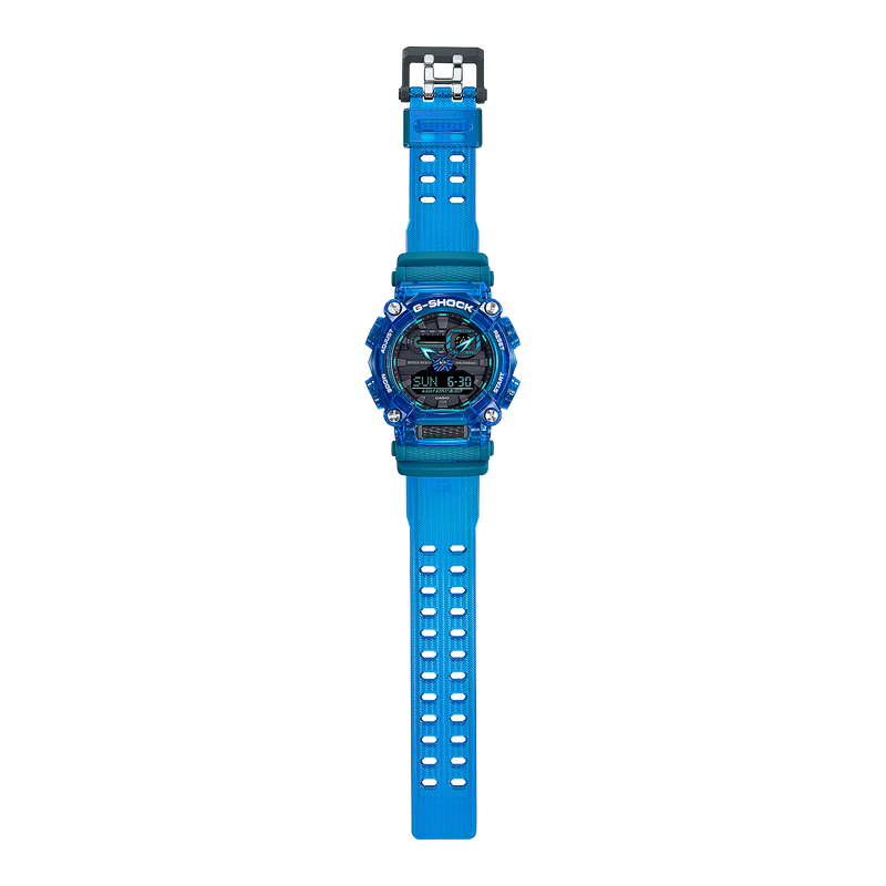 G-Shock DUO Sound Wave Blue Mens Watch GA900SKL-2A